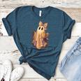 Coquette Music Note Patchwork Ghost Music Teacher Halloween Women's Heather T-Shirt Heather Deep Teal Coquette Music Note Patchwork Ghost Music Teacher Halloween Women's Heather T-Shirt Heather Deep Teal