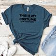THIS IS MY COSTUME Eraser Teacher Halloween Costume Women's Heather T-Shirt Heather Deep Teal THIS IS MY COSTUME Eraser Teacher Halloween Costume Women's Heather T-Shirt Heather Deep Teal