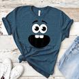 Creepy Carrots Face Teacher Halloween Costume Matching Women's Heather T-Shirt Heather Deep Teal Creepy Carrots Face Teacher Halloween Costume Matching Women's Heather T-Shirt Heather Deep Teal