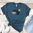 Cut Music Teacher Shirt With a Piano Keys Notes And Flowers Women's Heather T-Shirt Heather Deep Teal Cut Music Teacher Shirt With a Piano Keys Notes And Flowers Women's Heather T-Shirt Heather Deep Teal