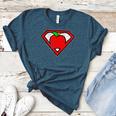 Cute Distressed Super Teacher Superhero Apple Shirt Women's Heather T-Shirt Heather Deep Teal Cute Distressed Super Teacher Superhero Apple Shirt Women's Heather T-Shirt Heather Deep Teal