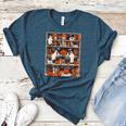 Cute Ghost Book Reading Books Lover Spooky Teacher Halloween Women's Heather T-Shirt Heather Deep Teal Cute Ghost Book Reading Books Lover Spooky Teacher Halloween Women's Heather T-Shirt Heather Deep Teal