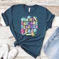 In My Daycare Teacher Era Daycare Provider Kids Women's Heather T-Shirt Heather Deep Teal In My Daycare Teacher Era Daycare Provider Kids Women's Heather T-Shirt Heather Deep Teal