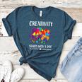 Dot Day Shirt Women Men Kids Girls Boys Teacher 2024 Dot Day Women's Heather T-Shirt Heather Deep Teal