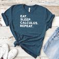 Eat Sleep Calculus Repeat Mathematics Math Teacher Women's Heather T-Shirt Heather Deep Teal Eat Sleep Calculus Repeat Mathematics Math Teacher Women's Heather T-Shirt Heather Deep Teal