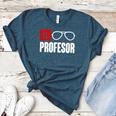 El Professor Money Costume Profesor Glasses Men Teacher Gift Women's Heather T-Shirt Heather Deep Teal El Professor Money Costume Profesor Glasses Men Teacher Gift Women's Heather T-Shirt Heather Deep Teal