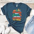 English Teacher Dinosaurs Didn’t Read What Happened To Them Women's Heather T-Shirt Heather Deep Teal English Teacher Dinosaurs Didn’t Read What Happened To Them Women's Heather T-Shirt Heather Deep Teal