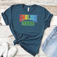English Teacher Men Women Grammar Class English Teacher Women's Heather T-Shirt Heather Deep Teal English Teacher Men Women Grammar Class English Teacher Women's Heather T-Shirt Heather Deep Teal