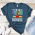 Im English Teacher You Have To Write In Complete Sentences Women's Heather T-Shirt Heather Deep Teal Im English Teacher You Have To Write In Complete Sentences Women's Heather T-Shirt Heather Deep Teal