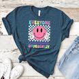 Everyone Communicates Differently Autism Awareness Teacher Women's Heather T-Shirt Heather Deep Teal Everyone Communicates Differently Autism Awareness Teacher Women's Heather T-Shirt Heather Deep Teal