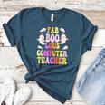 Faboolous COMPUTER TEACHER Costume This Is My Spooky Mom Dad Women's Heather T-Shirt Heather Deep Teal Faboolous COMPUTER TEACHER Costume This Is My Spooky Mom Dad Women's Heather T-Shirt Heather Deep Teal
