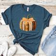 Fall Book Pumpkin Halloween Teacher Librarian Thanksgiving Women's Heather T-Shirt Heather Deep Teal
