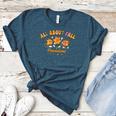 All About Fall Prevention Therapy SPED Teacher Thanksgiving Women's Heather T-Shirt Heather Deep Teal All About Fall Prevention Therapy SPED Teacher Thanksgiving Women's Heather T-Shirt Heather Deep Teal