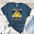 Field Day 2025 Let The Games Begin Yellow Team Teachers Kids Women's Heather T-Shirt Heather Deep Teal