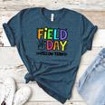 Field Day Yellow Team For Teacher Kids Field Day Games Women's Heather T-Shirt Heather Deep Teal