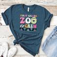 Field Zoo Trip Shirt For Teacher First Grade Crew For Men Women Kids Women's Heather T-Shirt Heather Deep Teal Field Zoo Trip Shirt For Teacher First Grade Crew For Men Women Kids Women's Heather T-Shirt Heather Deep Teal