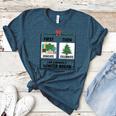 First Educate Then Celebrate Christmas Teacher Winter Break Women's Heather T-Shirt Heather Deep Teal First Educate Then Celebrate Christmas Teacher Winter Break Women's Heather T-Shirt Heather Deep Teal