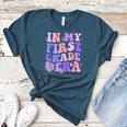 In My First Grade Era 1st Grade Girls Teacher Back To School Women's Heather T-Shirt Heather Deep Teal