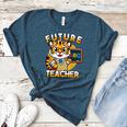 Future Teacher Graphic For Boys Inspiring Young Minds Women's Heather T-Shirt Heather Deep Teal Future Teacher Graphic For Boys Inspiring Young Minds Women's Heather T-Shirt Heather Deep Teal