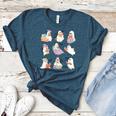 Ghost Book Reading Halloween Books Lover Teacher Kids Women's Heather T-Shirt Heather Deep Teal Ghost Book Reading Halloween Books Lover Teacher Kids Women's Heather T-Shirt Heather Deep Teal