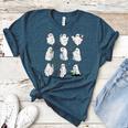 Ghost Science Teacher Chemistry Laboratory Halloween Costume Women's Heather T-Shirt Heather Deep Teal Ghost Science Teacher Chemistry Laboratory Halloween Costume Women's Heather T-Shirt Heather Deep Teal