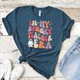 Groovy In My Spooky Teacher Era Halloween Party Boo Women's Heather T-Shirt Heather Deep Teal
