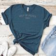 Gulf Of Mexico Est 1550 Retro Vintage For Women Men Teacher Women's Heather T-Shirt Heather Deep Teal