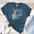 Halloween Math Teacher Skeleton Six Seven Meme Brainrot Women's Heather T-Shirt Heather Deep Teal Halloween Math Teacher Skeleton Six Seven Meme Brainrot Women's Heather T-Shirt Heather Deep Teal