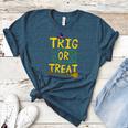 Halloween Math Teacher Trig Or Treat Student School College Women's Heather T-Shirt Heather Deep Teal Halloween Math Teacher Trig Or Treat Student School College Women's Heather T-Shirt Heather Deep Teal
