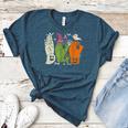 Halloween SPED Teacher Boo In ASL Boo Hands Sign Language Women's Heather T-Shirt Heather Deep Teal Halloween SPED Teacher Boo In ASL Boo Hands Sign Language Women's Heather T-Shirt Heather Deep Teal