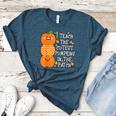 Halloween Teacher Shirt I Teach The Cutest Pumpkins In Patch Men Women Kids Women's Heather T-Shirt Heather Deep Teal