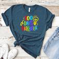 Happy 100th Day Of School 100 Days Brighter Girls Teacher Women's Heather T-Shirt Heather Deep Teal