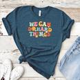 We Can Do Hard Things Teacher Back To School Teacher Student Women's Heather T-Shirt Heather Deep Teal We Can Do Hard Things Teacher Back To School Teacher Student Women's Heather T-Shirt Heather Deep Teal