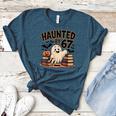 Haunted By 67 Teacher Ghost Pumpkin Halloween Costum Women's Heather T-Shirt Heather Deep Teal Haunted By 67 Teacher Ghost Pumpkin Halloween Costum Women's Heather T-Shirt Heather Deep Teal
