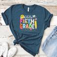 Hello Fifth Grade Team 5th Grade Back To School Teacher Kids Women's Heather T-Shirt Heather Deep Teal