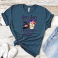 Hocus Pocus I Need Coffee To Focus Halloween Teacher Women's Heather T-Shirt Heather Deep Teal