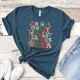In My Holly Xmas Jolly Teacher Era Teacher Vibes Christmas For Men Women Kids Women's Heather T-Shirt Heather Deep Teal