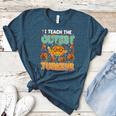 Humor I Teach The Cutest Turkeys Thanksgiving Teacher Women's Heather T-Shirt Heather Deep Teal Humor I Teach The Cutest Turkeys Thanksgiving Teacher Women's Heather T-Shirt Heather Deep Teal