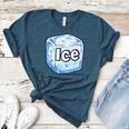 Ice Halloween Pun Costume Easy Lazy Team Group Teacher Women's Heather T-Shirt Heather Deep Teal Ice Halloween Pun Costume Easy Lazy Team Group Teacher Women's Heather T-Shirt Heather Deep Teal