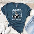 I'Ll Just Wait Until It's Quiet Halloween Teacher Mom Women's Heather T-Shirt Heather Deep Teal I'Ll Just Wait Until It's Quiet Halloween Teacher Mom Women's Heather T-Shirt Heather Deep Teal