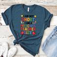 I'm Not Short I'm A Preschool Teacher Size Quote Women Women's Heather T-Shirt Heather Deep Teal I'm Not Short I'm A Preschool Teacher Size Quote Women Women's Heather T-Shirt Heather Deep Teal