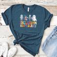 Inclusion Isn't Scary SLP Halloween Sped Teacher Women's Heather T-Shirt Heather Deep Teal Inclusion Isn't Scary SLP Halloween Sped Teacher Women's Heather T-Shirt Heather Deep Teal