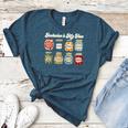 Inclusion Is My Jam Neurodiversity Special Education Teacher Women's Heather T-Shirt Heather Deep Teal