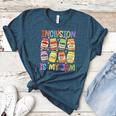 Inclusion Is My Jam SPED Teacher Special Education Teacher Women's Heather T-Shirt Heather Deep Teal Inclusion Is My Jam SPED Teacher Special Education Teacher Women's Heather T-Shirt Heather Deep Teal