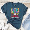 Instructional Assistant Loves Her Kids Teacher Assistant Women's Heather T-Shirt Heather Deep Teal Instructional Assistant Loves Her Kids Teacher Assistant Women's Heather T-Shirt Heather Deep Teal