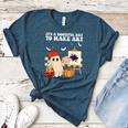 It's A Bootiful Day To Make Art Groovy Art Teacher Halloween Women's Heather T-Shirt Heather Deep Teal It's A Bootiful Day To Make Art Groovy Art Teacher Halloween Women's Heather T-Shirt Heather Deep Teal