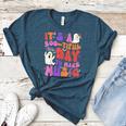 It's a Bootiful Day To Make Music Halloween Music Teacher Women's Heather T-Shirt Heather Deep Teal