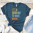 It's A Good Day To Make Music Music Lover Teacher Women's Heather T-Shirt Heather Deep Teal
