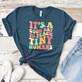 It's A Good Day To Teach Tiny Humans Teacher Teaching Women's Heather T-Shirt Heather Deep Teal