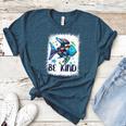 Be Kind Rainbow Fish Teacher Life Back To School Teaching Men Women Women's Heather T-Shirt Heather Deep Teal Be Kind Rainbow Fish Teacher Life Back To School Teaching Men Women Women's Heather T-Shirt Heather Deep Teal